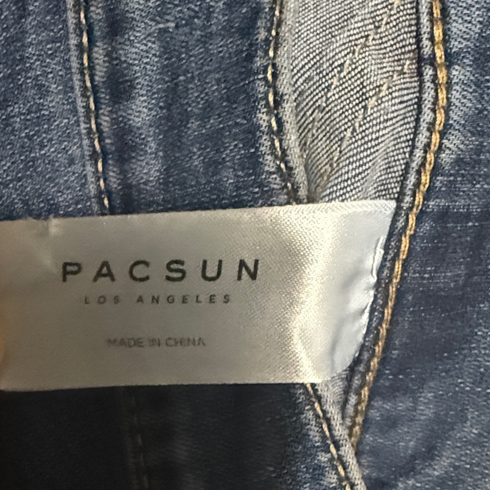 PacSun High Rise Dark Blue Jean Jeggings NWT - Picture 6 of 6